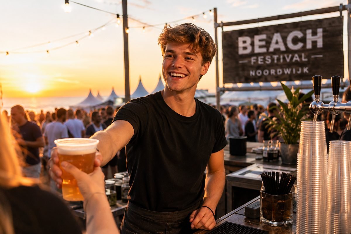 Festivalmedewerker bij Festivals & evenementen aan de kust in Noordwijk